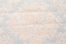 画像14: 「J即納」はぎれ83×50：フローラルダマスク・リュスティック（麻混,ナチュラルベージュベースサーモンオレンジ） (14)
