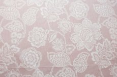 画像12: 「J即納/F在庫」はぎれ69×50：アリス（ジャカード、トワルドジュイ風花柄、モーヴ） (12)