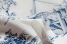 画像6: 「F在庫」はぎれ75×50：Casal工場の仕事（14：ブルー） (6)