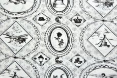 画像15: 「F在庫」はぎれ75×50：Casalアーム・ダンファン（100：黒） (15)