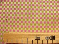 画像1: 「F在庫」廃盤はぎれ70×50：Casalディジタル（ダミエ）7490 (1)
