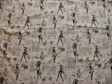 画像5: 「J即納」はぎれ75×50：プチ・ローブ・ド・パリ（ライトグレイベース） (5)