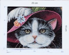 画像5: 「J即納」はぎれ45×45：猫の侯爵夫人 (5)