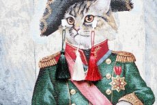画像12: 「J即納」はぎれ45×45：猫の軍人 (12)
