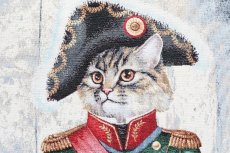 画像4: 「J即納」はぎれ45×45：猫の軍人 (4)