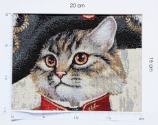 画像8: 「J即納」はぎれ45×45：猫の軍人 (8)