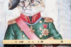 画像9: 「F在庫」はぎれ45×45：猫の軍人 (9)