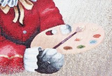 画像10: 「J即納」はぎれ45×45：猫の絵描き (10)