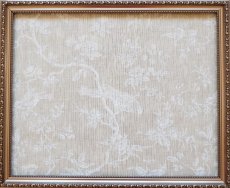 画像2: 「J即納/F在庫」はぎれ75×50：tdjメザンジュ（ベージュ麻地ベース白） (2)