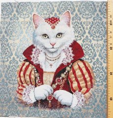 画像2: 「F在庫」45×45 猫の侯爵夫人II (2)