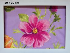 画像2: 「J即納」はぎれ70×50：パープルフラワー (2)