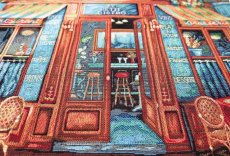 画像3: 「移動中」はぎれ45×45：ゴブラン織り ビストロ・フランセ (3)