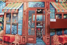 画像4: 「移動中」はぎれ45×45：ゴブラン織り ビストロ・フランセ (4)