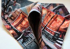 画像7: 「移動中」はぎれ45×45：クリスマスのエッフェル塔 (7)