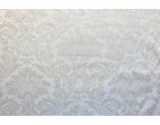 画像1: 「J即納/F在庫」廃盤はぎれ70×50：グラン・リシュリュー（ジャカード、シルバーラメ） (1)