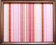「J即納」はぎれ70×50：サテンストライプ（ピンク、赤、グリーン）