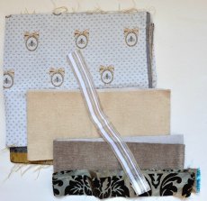 画像1: 「F在庫」購入制限有り（商品欄参照）はぎれセットG19（4枚+1本) (1)