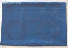 画像2: 「J即納/F在庫」はぎれ70×50：ダマスコ（色番63ロワイヤルブルー） (2)