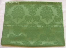画像1: 「J即納/F在庫」はぎれ70×50：ダマスコ（色番58スプリンググリーン） (1)
