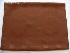 画像2: 「J即納」はぎれ70×50:ダマスコ(色番88ブラウン) (2)