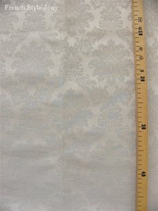 画像3: 「J即納/F在庫」廃盤はぎれ70×50：リシュリュー（ダマスク、単色パールグレイ） (3)