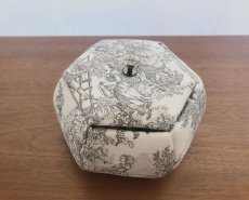 画像1: 「J即納」カルトナージュキット：かぼちゃ型蓋つき小箱（布なし） (1)