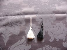 画像8: 「J即納」はぎれ70×50:ダマスコ(色番98グレイ) (8)