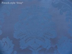 画像3: 「J即納/F在庫」はぎれ70×50：ダマスコ（色番63ロワイヤルブルー） (3)