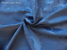 画像4: 「J即納/F在庫」はぎれ70×50：ダマスコ（色番63ロワイヤルブルー） (4)