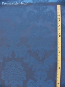 画像5: 「J即納/F在庫」はぎれ70×50：ダマスコ（色番63ロワイヤルブルー） (5)