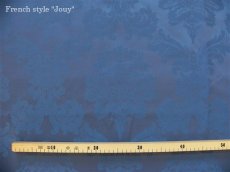 画像6: 「J即納/F在庫」はぎれ70×50：ダマスコ（色番63ロワイヤルブルー） (6)