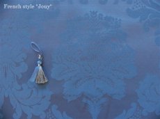 画像7: 「J即納/F在庫」はぎれ70×50：ダマスコ（色番63ロワイヤルブルー） (7)