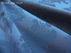 画像9: 「J即納/F在庫」はぎれ70×50：ダマスコ（色番63ロワイヤルブルー） (9)