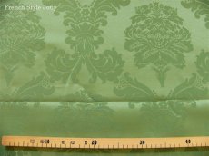 画像4: 「J即納/F在庫」はぎれ70×50：ダマスコ（色番58スプリンググリーン） (4)