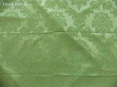 画像5: 「J即納/F在庫」はぎれ70×50：ダマスコ（色番58スプリンググリーン） (5)