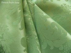 画像8: 「J即納/F在庫」はぎれ70×50：ダマスコ（色番58スプリンググリーン） (8)