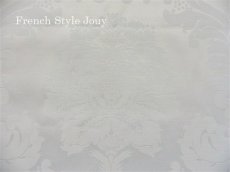 画像3: 「J即納」はぎれ70×50:ダマスコ(色番bcoホワイト) (3)