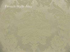 画像3: 「J即納/F在庫」はぎれ70×50:ダマスコ(色番00クリーム) (3)