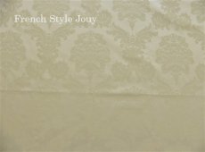 画像10: 「J即納/F在庫」はぎれ70×50:ダマスコ(色番00クリーム) (10)