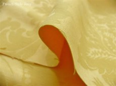 画像7: 「J即納/F在庫」はぎれ70×50：ダマスコ（色番43イエロー） (7)