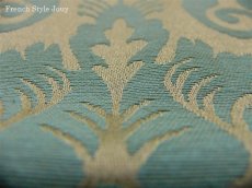 画像5: 「F在庫」はぎれ70×50：トレント（色番60クリームベース水色） (5)