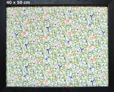 画像2: 「J即納/F在庫」はぎれ75×50：リパリ・オワゾー（白ベースグリーン・オレンジ） (2)