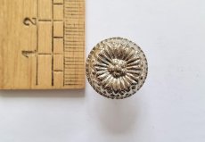 画像1: 「F在庫」取っ手：ルイーズ・小（直径1.7cm、シルバー） (1)