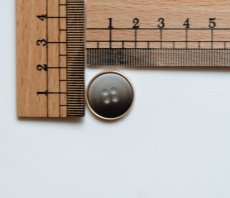 画像2: 「J即納」ボタン：グラデーション径20mm（ブラック） (2)