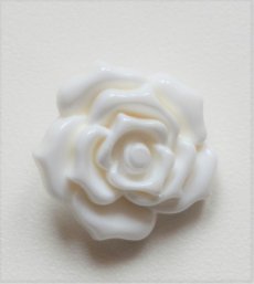 画像3: 「F在庫」ボタン：白バラ23mm (3)