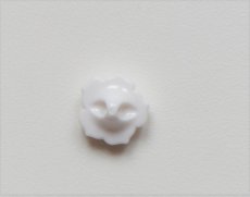 画像3: 「J即納」ボタン2個セット：白バラ15mm (3)