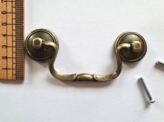 画像3: 「J即納」取っ手：エレニーク11.5cm（アンティークゴールド） (3)