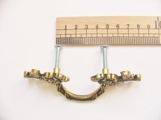 画像3: 「J即納」取っ手：アラベスク11cm（アンティークゴールド） (3)