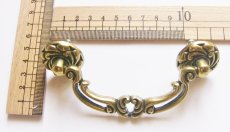 画像3: 「J即納/F在庫」取っ手：ソレイユ12.5cm（アンティークゴールド） (3)