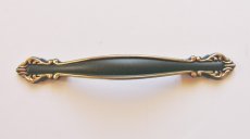 画像1: 「J即納」取っ手：ポンパドール14.5cm（ブラック&ゴールド） (1)